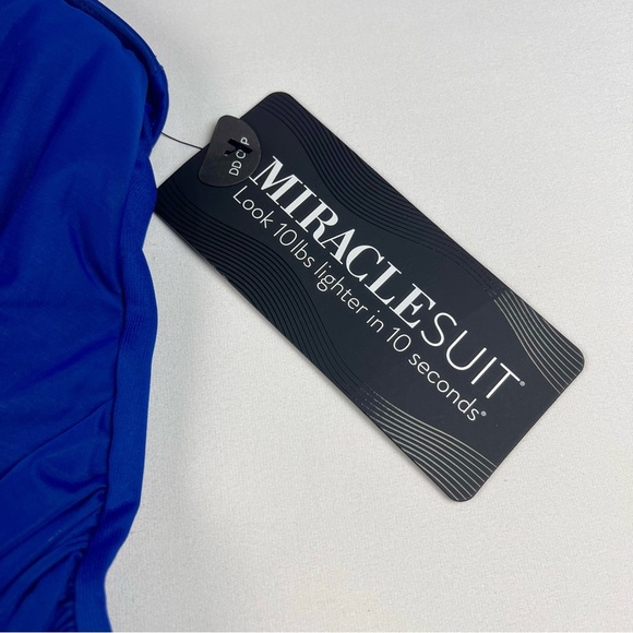 NWT Miraclesuit Oceanus One-Piece Azul - Picture 6 of 7